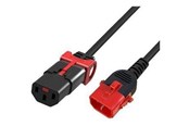 Kabel zasilający (wewnętrzny) - MicroConnect - power cable - power IEC 60320 C13 to IEC 60320 C14 - 2 m - MC-DUALC13C14S-2
