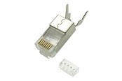 Kabel sieciowy - Lanview network connector - Srebrny - LVN125415