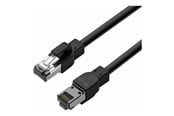 Kabel sieciowy - Lanview patch cable - 3 m - black - Czarny - 3m - LVN603SOUT