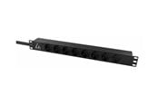 Kabel zasilający (zewnętrzny) - Lanview - power distribution strip - 16A - LVR-3MSCH-LIC-SCH8