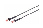 Kabel sieciowy - Lanview Flex-Angle patch cable - 3 m - black - Czarny - 3m - LV-6AFTP-FLEX-ANG-03B