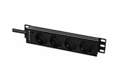 Kabel zasilający (zewnętrzny) - Lanview - power distribution strip - 13A - LVR-2MSCH-LIC-SCH4