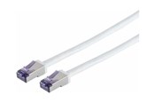 Kabel sieciowy - Lanview patch cable - 7.5 m - white - Biały - 7.5m - LVN-CAT6A-FLEX-7.5MWH