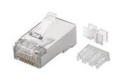 Kabel sieciowy - MicroConnect network connector - aluminium - Srebrny - CON6AFTP