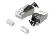 Kabel sieciowy - MicroConnect network connector - aluminium - Srebrny - CON81FTP