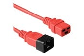 Kabel zasilający (wewnętrzny) - MicroConnect - power cable - IEC 60320 C20 to IEC 60320 C19 - 1.8 m - PE2019R18
