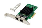 Adapter Sieciowy (karta sieciowa, serwer druku, itp.) - MicroConnect - network adapter - PCIe 2.0 x4 - Gigabit Ethernet x 2 - MC-PCIEX4-82576-D