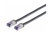 Kabel sieciowy - Lanview patch cable - 15 m - black - Czarny - 15m - LVN-CAT6A-FLEX-15M