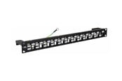 Akcesoria sieciowe - Lanview by Logon blank keystone patch panel - 1U - 10" - unequipped - LKS675BL
