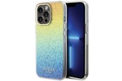 Telefon - Pokrowiec i etui - GUESS IML Faceted Mirror Disco Iridescent case for iPhone 15 Pro Max - multicolored - 3666339172343