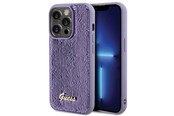 Telefon - Pokrowiec i etui - GUESS Sequin Script Metal case for iPhone 15 Pro Max - purple - 3666339176259