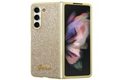 Telefon - Pokrowiec i etui - GUESS Glitter Script case for Samsung Galaxy Z Fold 5 - gold - 3666339173982
