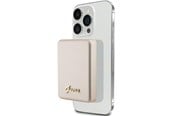 Powerbank - GUESS MagSafe Metal Script Logo induction power bank 5W 3000mAh - gold - 3000 mAh - 3666339171360