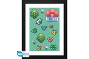 Drobiazgi - ABYstyle - Pokemon - Framed Print - Pixel Art - Obraz - GBYDCOA043