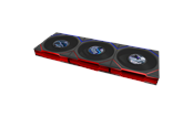 Wentylator obudowy - Lian Li UNI FAN TL LCD FLEX 120 (3-pack) - Wentylator obudowy - 120mm - Czarny ze światłem RGB - 26 dBA - 12TLLCD1F3B