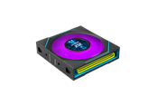 Wentylator obudowy - Lian Li UNI FAN SLINF LCD FLEX 120 Reversed - Wentylator obudowy - 120mm - Czarny ze światłem RGB - 31 dBA - 12RSLIND1F1B