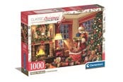 Puzzle - Clementoni HQC Jigsaw Puzzle: Santa's Visit 1000 pieces Podłoga - 39924