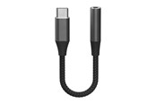 Kabel USB - X2O Longlife USB-C Audio Adapter USB-C/3.5mm 0.1m - Black - 20241227-02