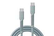 Kabel USB - X2O Longlife 100W USB-C/C cable 2M - Cloud Blue - A12-193-0008 2M RARK GREEN
