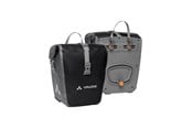 Akcesoria rowerowe - Vaude Aqua Front Bicycle Front Panniers - Black - 124930100