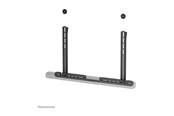 Uchwyty ścienne, uchwyty AV i meble AV - Neomounts AV35-727BL1 mounting kit - for sound bar - easy installation - black - Max 10 kg - recommended for 75" - AV35-727BL1