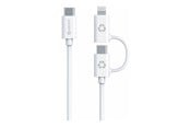 Kabel USB - eSTUFF INFINITE - USB-C cable kit - USB-C to Lightning USB-C - 1 m - ES600170