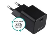 Telefon - Adapter i Ładowarka - eSTUFF INFINITE power adapter - EU GaN - USB-C - 30 watt - ES637028