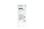 Telefon - Adapter i Ładowarka - eSTUFF INFINITE power adapter - 100% recycled plastic - USB - 24 Watt - ES637005