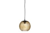 Lampy - Bloomingville Sybia Lampa wisząca, Brązowy, Szkło - 82069603