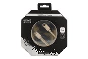 Kabel USB - Deltaco Prime USBC-1250 - USB-C cable - USB-C to Micro-USB Type B - 1 m - USBC-1250