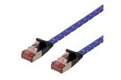 Kabel sieciowy - Deltaco patch cable - 1 m - white blue - Niebieski - 1m - UFTP-2301
