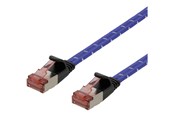 Kabel sieciowy - Deltaco patch cable - 1.5 m - white blue - Niebieski - 1m - UFTP-2302