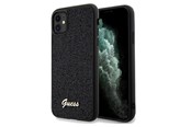 Telefon - Pokrowiec i etui - GUESS Disco Metal Script case for iPhone 11 / Xr - black - 3666339173333