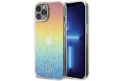Telefon - Pokrowiec i etui - GUESS IML Faceted Mirror Disco Iridescent case for iPhone 12/12 Pro - multicolor - 3666339172220