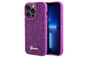 Telefon - Pokrowiec i etui - GUESS Disco Metal Script case for iPhone 14 Pro Max - fuchsia - 3666339173708