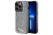 Telefon - Pokrowiec i etui - GUESS Sequin Script Metal case for iPhone 14 Pro Max - silver - 3666339173142