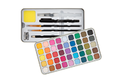 Artykuly Artystyczne & Rzemieslnicze - Nassau Luxury Watercolor Paint Set - 45 Colors - AR052802