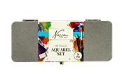 Artykuly Artystyczne & Rzemieslnicze - Nassau Metallic Aquarel Set - 24 pcs - AR052806