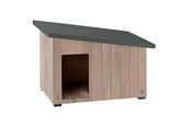 Psy - Ferplast Kennel Outdoor Wood ARGO 100 - 114.5 x 73 x 81cm - 8010690181073