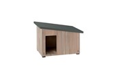 Psy - Ferplast Kennel Outdoor Wood ARGO 50 - 58.5 x 42.5 x 44.5cm - 8010690181042
