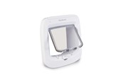 Koty - PETSAFE petsafe microchip klapka dla kota biała 22 x 24cm - PPA19-16145