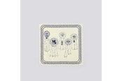 Psy - Hay zzHAY - Recycled Dogs Scarf 55 x 55 (White & Blue) - AE930-D281-AP76
