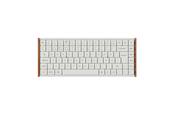 Klawiatura - Keychron K3 Ultra SE 75% 8K Keychron Milk POM Red - Klawiatura gamingowa - bez bloku numerycznego - Nordycki - Biały - K3U-Q1Z-BO