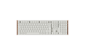 Klawiatura - Keychron K5 Ultra SE 100% 8K Keychron Milk POM Red - Klawiatura gamingowa - Nordycki - Biały - K5U-P1-BO