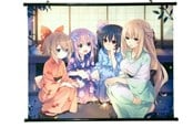 Drobiazgi - Idea Factory - Neptunia - Yukata Wall Scroll 32" x 24" - 5060112438042