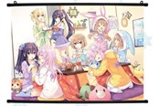 Drobiazgi - Idea Factory - Reef Entertainment Neptunia's Cozy Kotatsu - Wall Scroll 32" X 24" - 5060112439858