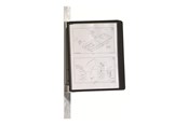Konferencja i prezentacja - DURABLE VARIO 5 - display panel system bracket - for A4 - black - 591401