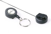 Konferencja i prezentacja - DURABLE Retractable reel with keyring - 822258