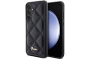 Telefon - Pokrowiec i etui - GUESS GUHCS23FEPSQSQSK S23 FE S711 black/black hardcase Quilted Metal Logo - 3666339218713