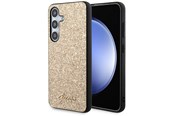 Telefon - Pokrowiec i etui - GUESS Glitter Script case for Samsung Galaxy S24 - gold - 3666339241360